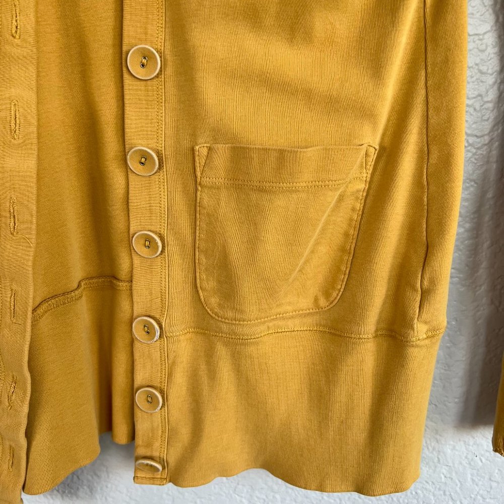Mustard Yellow Cardigan - Picture 3 of 5